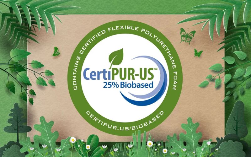 CertiPUR-US là chứng nhận cho chất liệu flexible polyurethane foam